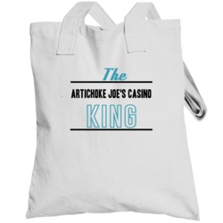 The Artichoke Joe's Casino King Gambling Totebag