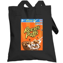 Reeses Puffs Cereal Totebag