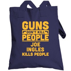Guns Don't Kill People Joe Ingles Utah Basketball Totebag