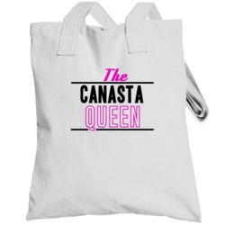 The Canasta Queen Card Games Totebag