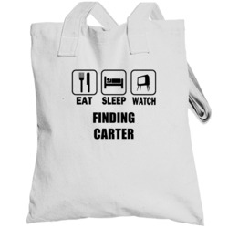 Eat Sleep Watch Finding Carter Trending Tv Show T Totebag