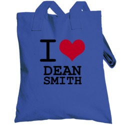 Dean Smith Kansas Sports I Love Heart Totebag