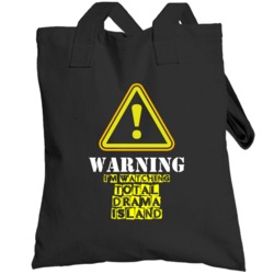 Total Drama Island  Geoff Tv Show Warning I'm Watching Funny Totebag