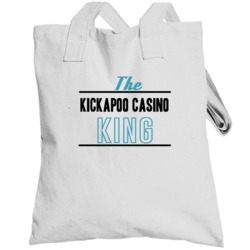 The Kickapoo Casino King Gambling Totebag