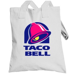 Taco Bell Logo Totebag