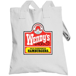 Wendys Fast Food Logo Totebag