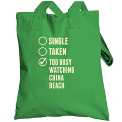 Single Taken Watching China Beach Totebag