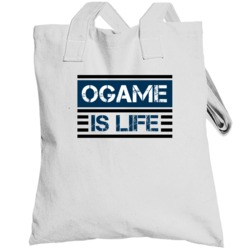 Ogame Is Life Cool Video Game Totebag