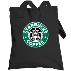 Starbucks Coffee Logo Totebag