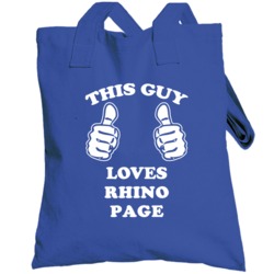 Rhino Page Kansas Sports This Guy Loves Totebag