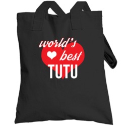 World's Best Tutu Hawaiian Grandmother Totebag