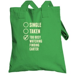 Single Taken Watching Finding Carter Totebag