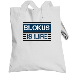Blokus Is Life Cool Video Game Totebag