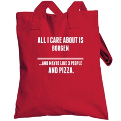 All I Care About Is Borgen Tv Show Totebag