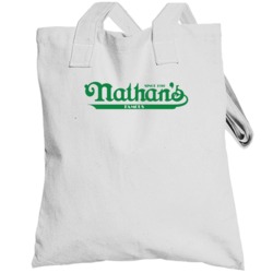 Nathans Famous Hotdogs Logo Totebag