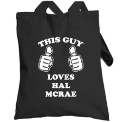 Hal Mcrae Kansas Sports This Guy Loves Totebag