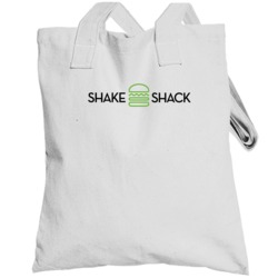 Shake Shack New York Burger Restaurant Logo Totebag
