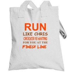 Chris Crocker Sports Run Loves Totebag