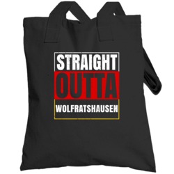 Straight Outta Wolfratshausen German City Germany Grunge Parody Toteba