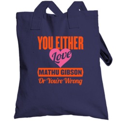 You Either Love Mathu Gibson Denver Football Sports Athlete Totebag