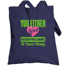 You Either Love Kasen Williams Seattle Football Sports Athlete Totebag
