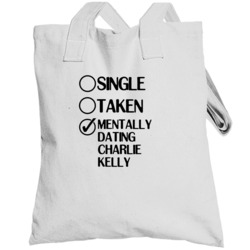 Single Taken Charlie Kelly Its Always Sunny In Philadelphia Totebag