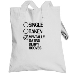 Single Taken Derpy Hooves My Little Pony Friendship Is Magic Totebag