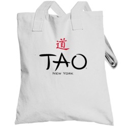 Tao New York Restaurant Group Logo Totebag