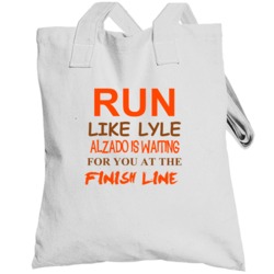 Lyle Alzado Sports Run Loves Totebag