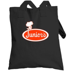 Juniors Most Fabulous Cheesecake New York Restaurant Logo Totebag