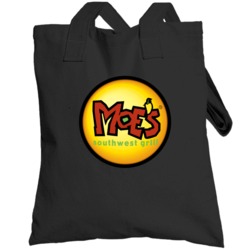 Moes Southwest Grill New York Restaurant Logo Totebag