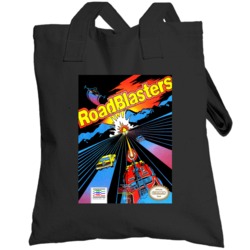 Nintendo Nes Road Blasters Retro 80s Video Game Totebag