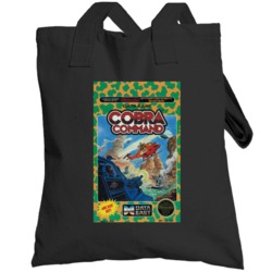 Nintendo Nes Cobra Command Retro 80s Video Game Cover Totebag