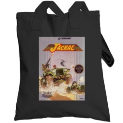 Nintendo Nes Jackal Retro 80s Video Game Cover Totebag