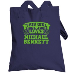 This Girl Loves Michael Bennett Seattle Football Sports Athlete Toteba