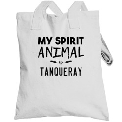 My Spirit Animal Is Tanqueray Funny Drinking Totebag