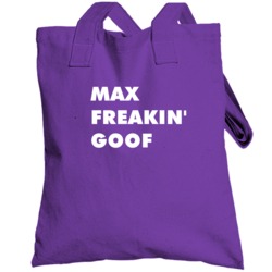 Max Freakin' Goof Disney's House Of Mouse Tv Character Totebag
