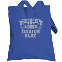 This Girl Loves Darius Slay Detroit Football Sports Athlete Totebag