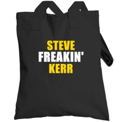 Steve Kerr Freakin Cleveland Sports Basketball Totebag