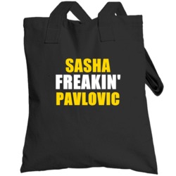 Sasha Pavlovic Freakin Cleveland Sports Basketball Totebag