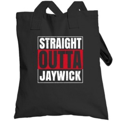 Straight Outta Jaywick England City Grunge Parody Totebag