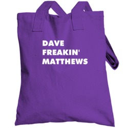 Dave Freakin' Matthews Celebrity Jeopardy Tv Character Totebag