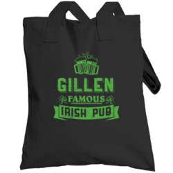 Gillen Famous Irish Pub Last Name Beer Drinking Team St Patricks Day T