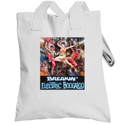 Breakin Electric Boogaloo Classic 80s Dance Movie Poster Totebag