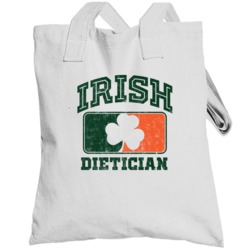 Dietician Irish Custom Job Ireland Pride St Patricks Day Party Totebag