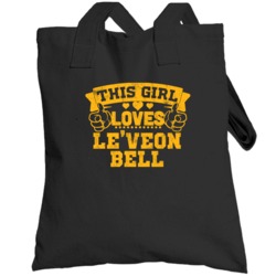 This Girl Loves Le'veon Bell Pittsburgh Football Sports Athlete Toteba