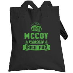 Mccoy Famous Irish Pub Last Name Beer Drinking Team St Patricks Day To
