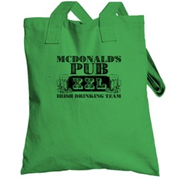 Mcdonald Irish Pub Last Name Beer Drinking Team St Patricks Day Toteba