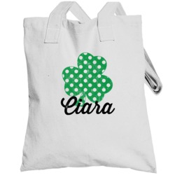 Ciara Lucky Charm Shamrock Cute Irish St Patricks Day Totebag