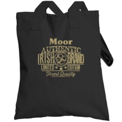 Moor Authentic Irish Brand Custom Name Logo St Patricks Day Party Tote